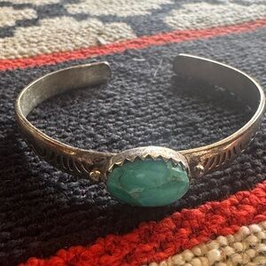 Sundance Silver Bracelet with Turquoise Stone